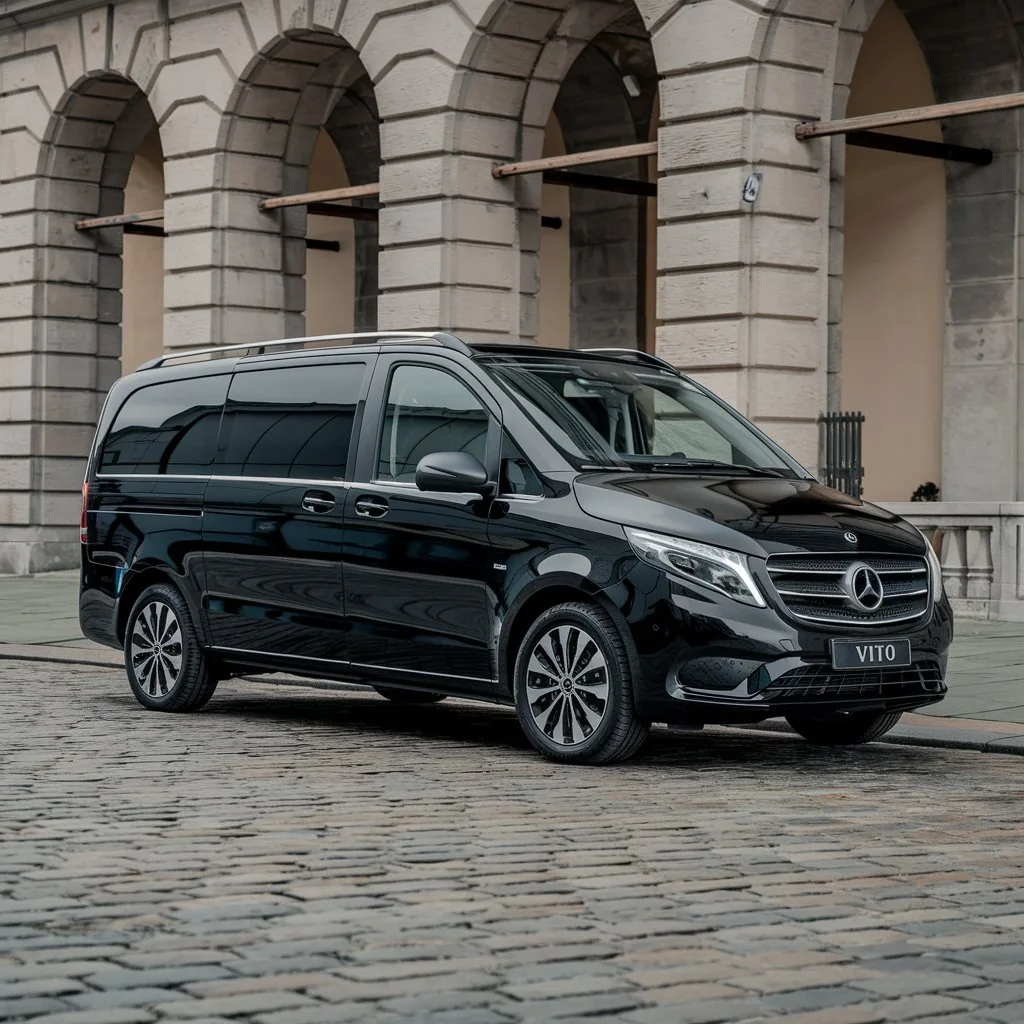Alquiler de Vans Mercedes-Benz de 9 plazas en Madrid Flexibilidad y Confort para Cada Viaje