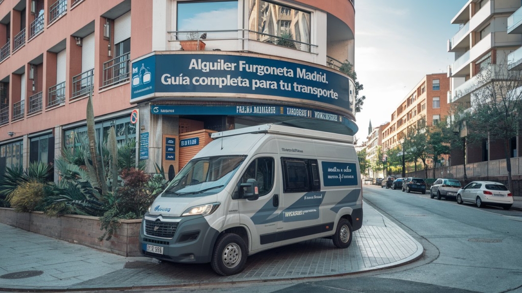 Alquiler furgoneta Madrid Guía completa para tu transporte
