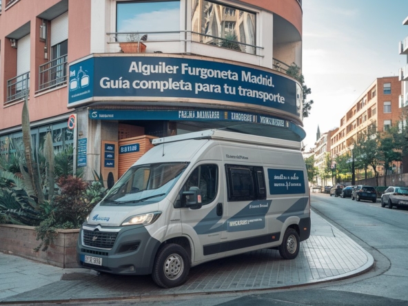 Alquiler furgoneta Madrid Guía completa para tu transporte